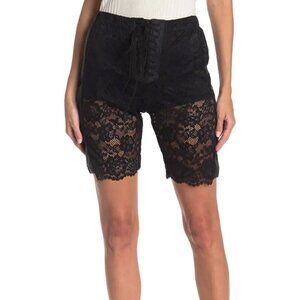 Unravel Project Lace-Up Formal Cyclist Shorts Size 28 Orig $396
